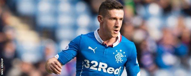 Rangers midfielder Fraser Aird