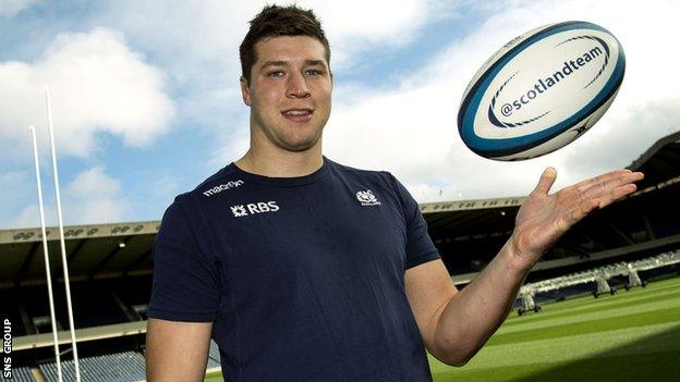 Scotland captain Grant Gilchrist