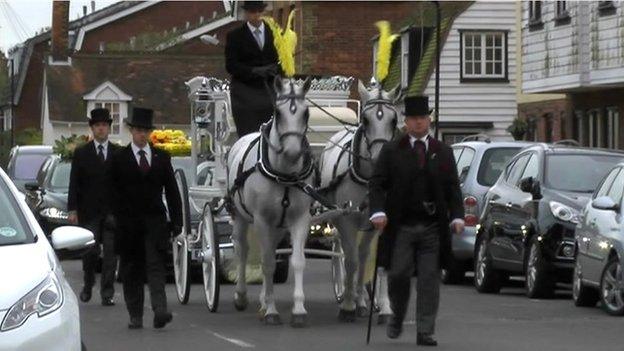 Funeral cortege