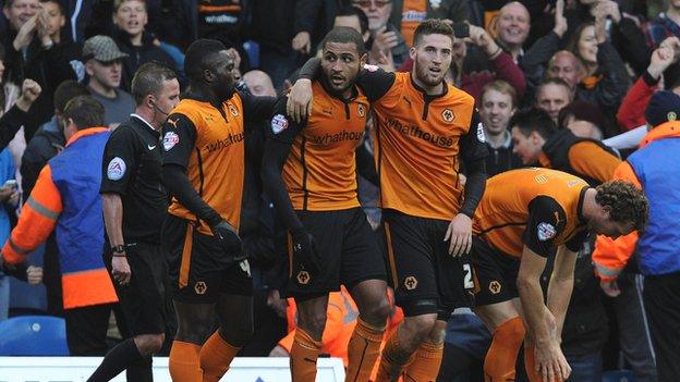 Wolves celebrate