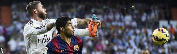 Barcelona's Luis Suarez