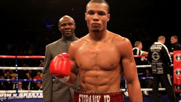 Chris Eubank Jr and dad Chris Eubank