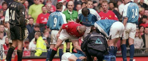 Alf-Inge Haaland & Roy Keane