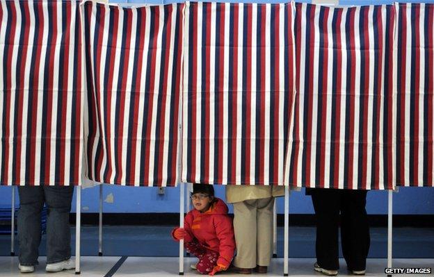 Voters in New Hampshire