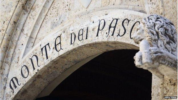 Monte dei Paschi sign