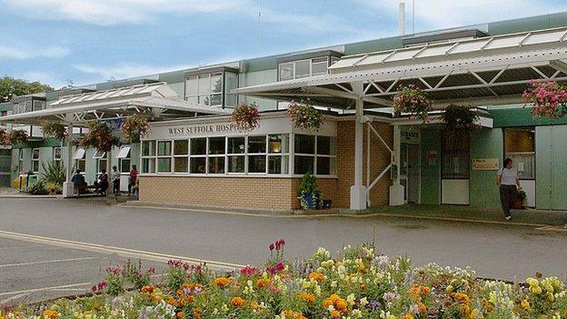 West Suffolk Hospital, Bury St Edmunds