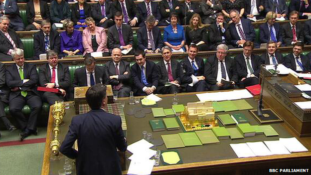 The picture of PMQs that was circulating on social media earlier this year