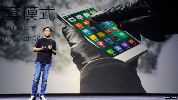 Lei Jun, founder and chief executive officer of China's mobile company Xiaomi