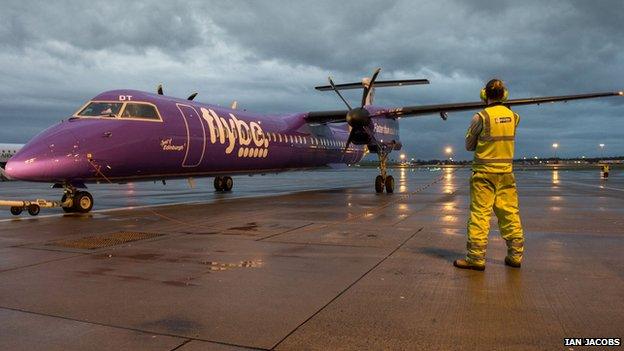 Flybe aircraft