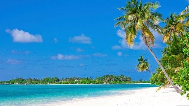 Caribbean island