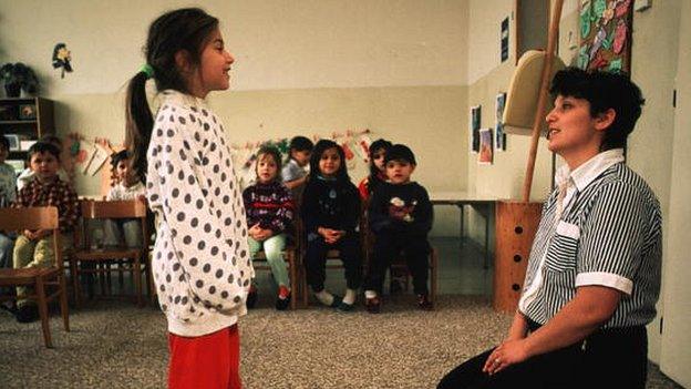 Roma schoolchildren, Czech Republic