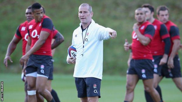 England coach Stuart Lancaster