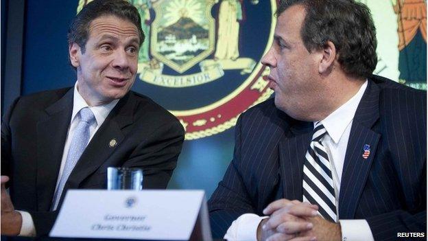 Andrew Cuomo and Chris Christie