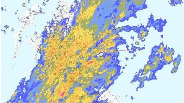 Weather map