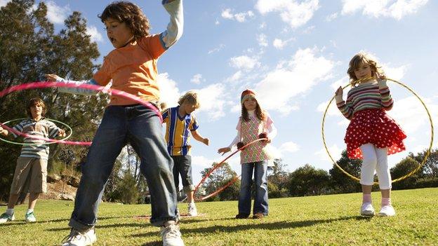 hula-hooping