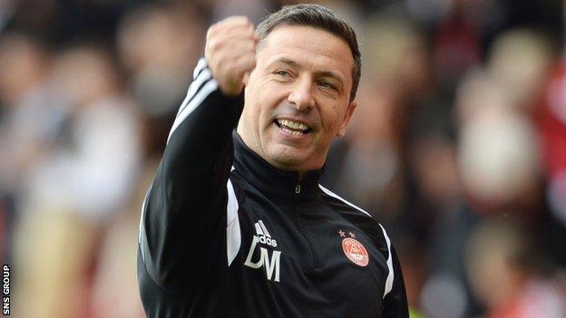 Aberdeen manager Derek McInnes