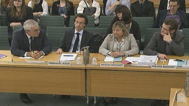 Select committee hearing