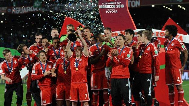 Bayern Munich won the 2013 Club World Cup in Morocco