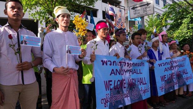 ANDY HALL SUPPORTERS