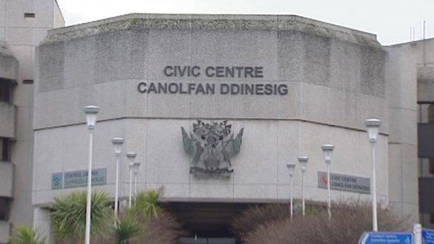 Swansea civic centre