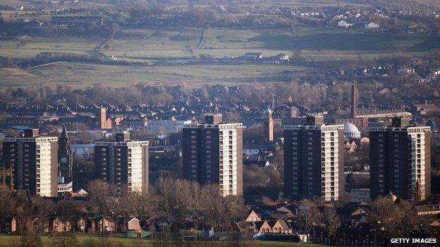 Rochdale skyline