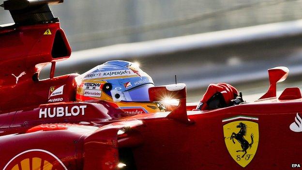 Fernando Alonso, Scuderia Ferrari, 2014 Formula One Grand Prix series