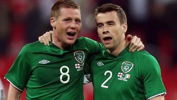 James McCarthy and Seamus Coleman