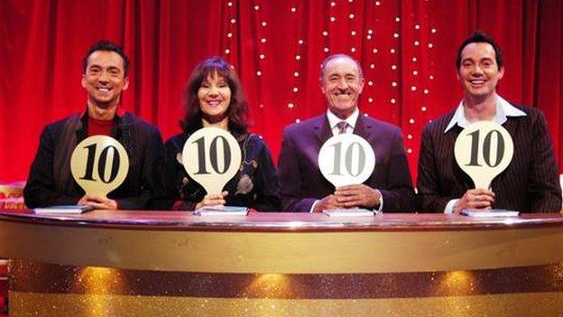 Arlene Phillips on Strictly panel