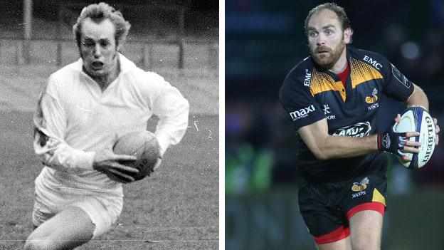 Former England and Coventry winger David Duckham and ex-England and current Wasps fly-half Andy Goode