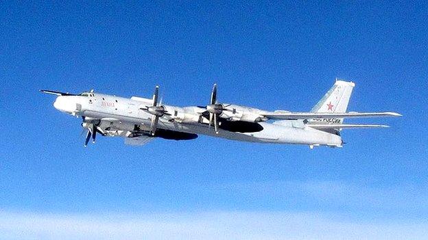 Tu-95 Bear bomber - file pic