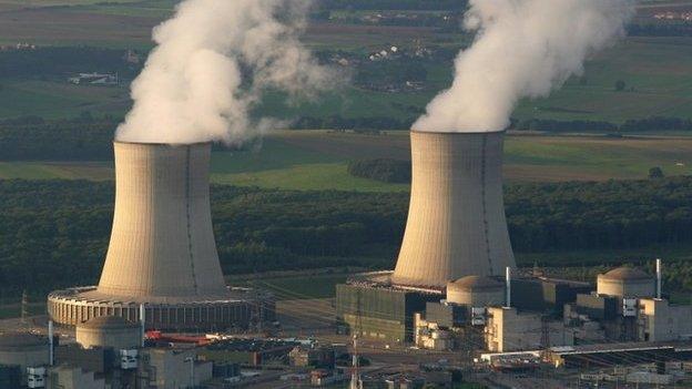 French nuclear plant at Cattenom in north-eastern France (file pic 2006)