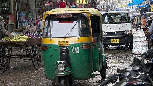 Auto-rickshaw in Delhi