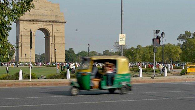 Rickshaw in Delhi