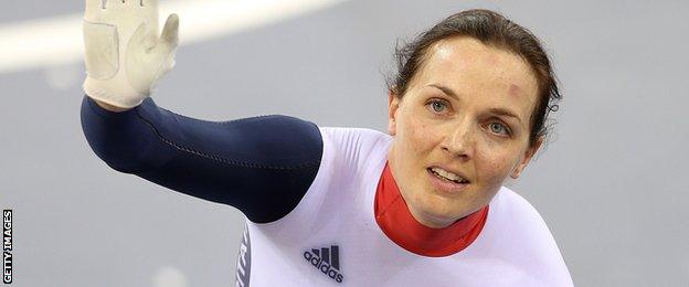 Victoria Pendleton wins the silver sprint track medal at London 2012