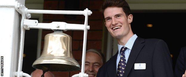 Peter Wilson at Lord's