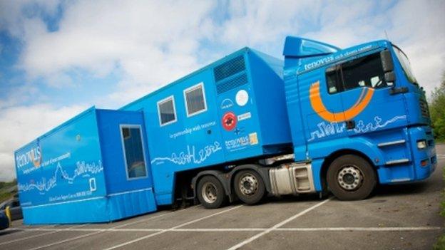 Tenovus mobile unit