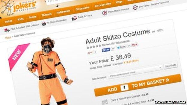 Adult Skitzo Costume