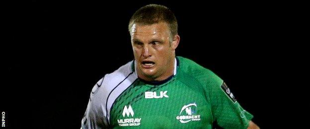 Connacht prop Nathan White