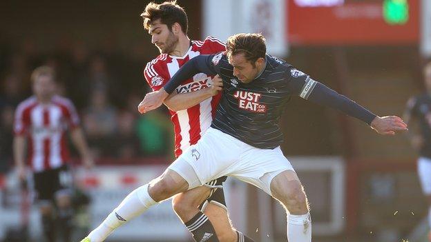 Brentford v Derby