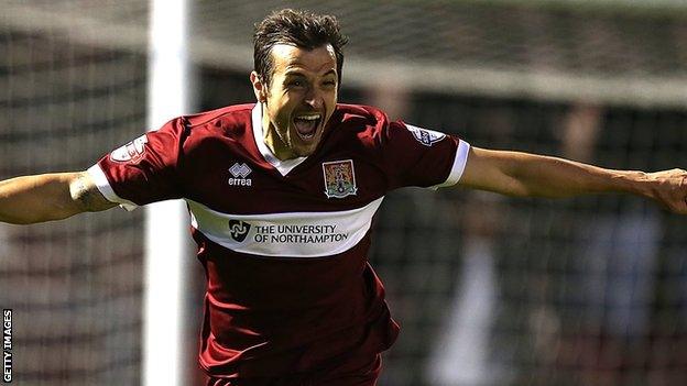 Northampton's Alex Nicholls