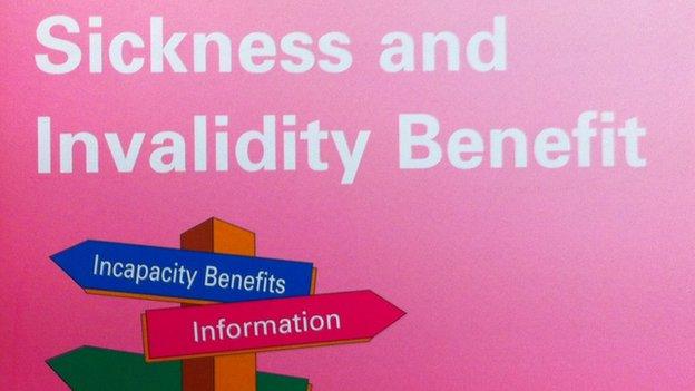 Sickness and invalidity benefit leaflet