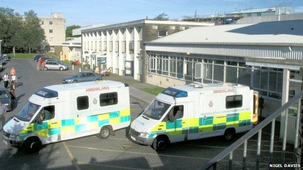 Glangwili Hospital, Carmarthen