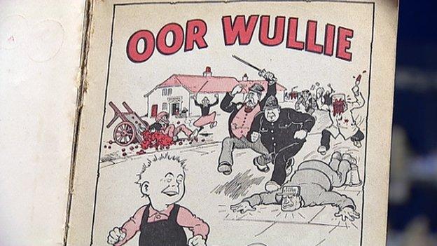Wullie annual inside
