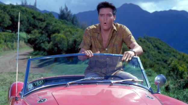 Elvis Presley in Blue Hawaii