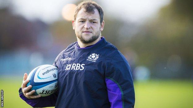 Glasgow prop Ryan Grant