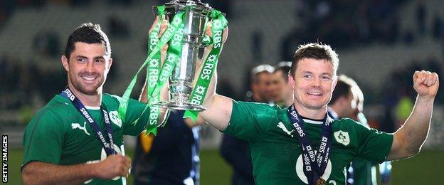 Ireland's Brian O'Driscoll