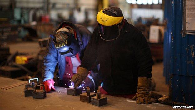 Shipyard workers