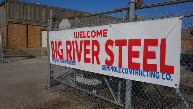 Big River Steel banner