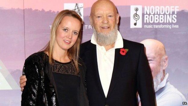 Emily and Michael Eavis