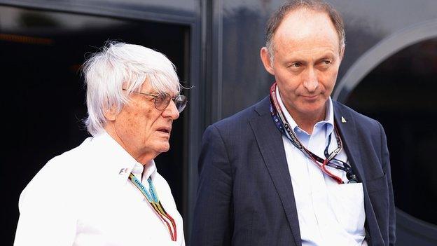 Donald MacKenzie and Bernie Ecclestone